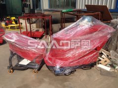 馬路三劍客，手扶壓路機成功發(fā)往目的地！