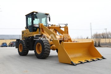 工程施工機(jī)械化先鋒，輪式小型裝載機(jī)前來(lái)報(bào)到